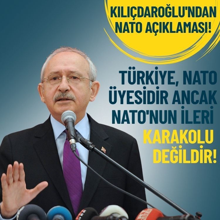 Kılıçdaroğlu'ndan NATO açıklaması