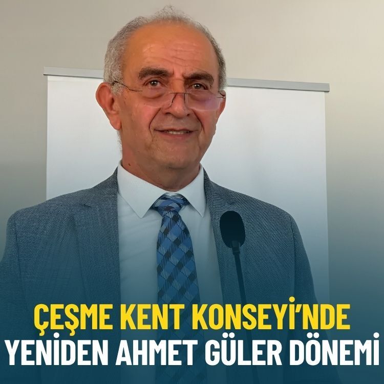 Çeşme Kent Konseyi’nde yeniden Ahmet Güler dönemi