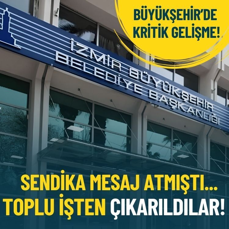 Büyükşehir’de kritik gelişme: Toplu işten çıkarıldılar