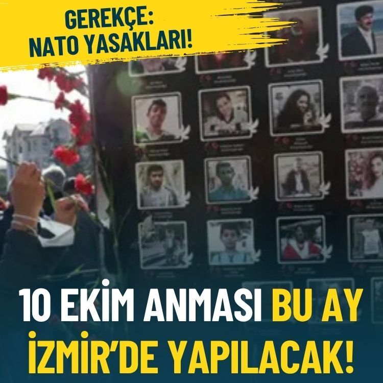 10 Ekim Ankara Garı Katliamı anması bu ay İzmir’de yapılacak!