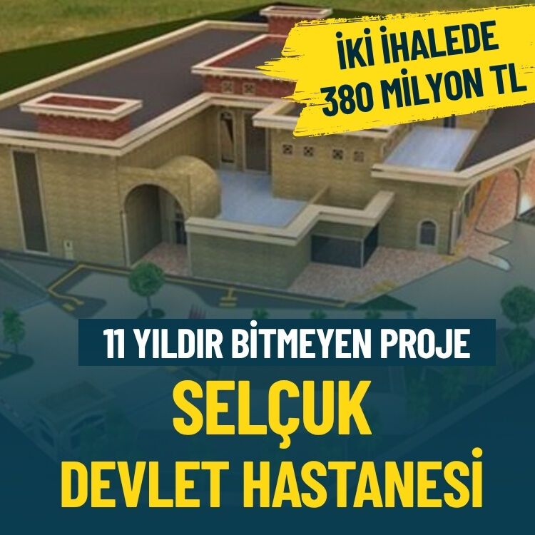 11 yıldır bitmeyen proje… Selçuk Devlet Hastanesi