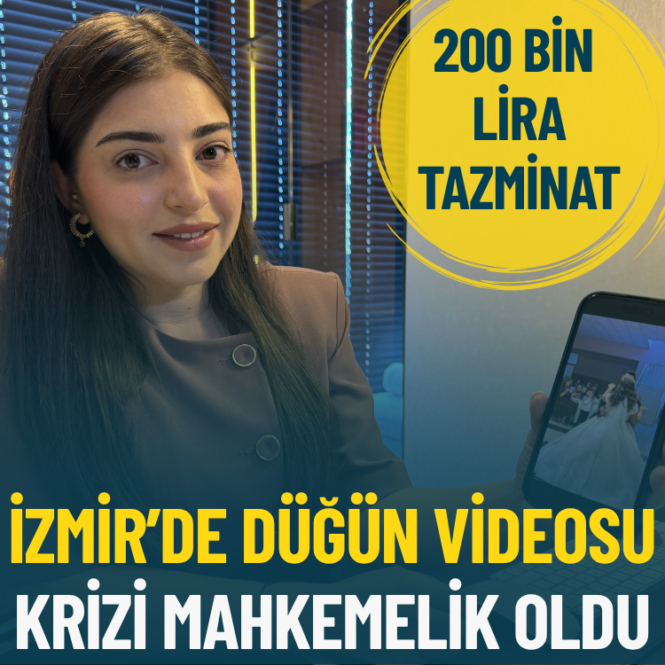 Düğün videosu krizi mahkemelik oldu: 200 bin lira tazminat