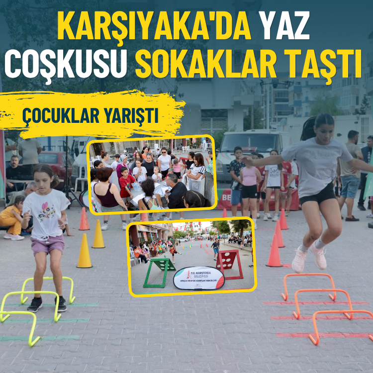 Karşıyaka'da yaz coşkusu sokaklar taştı