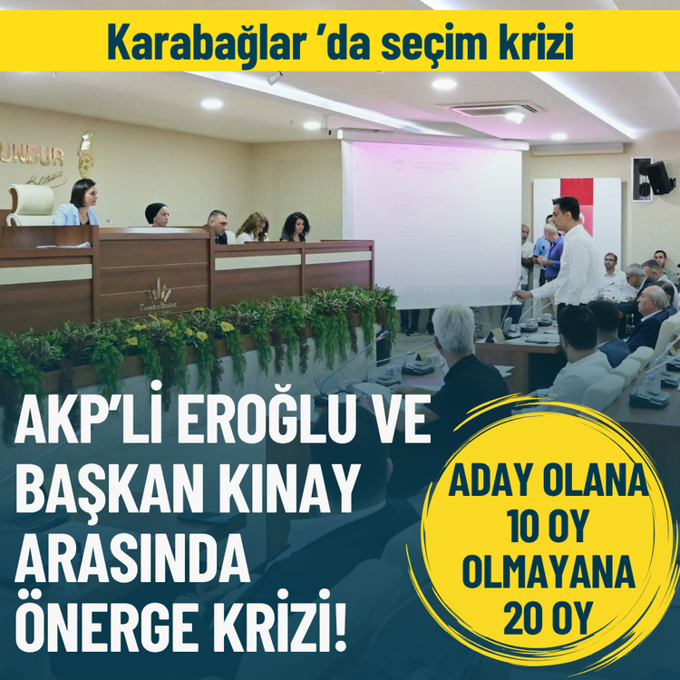 Karabağlar ’da seçim krizi: Aday olana 10 oy, olmayana 20 oy
