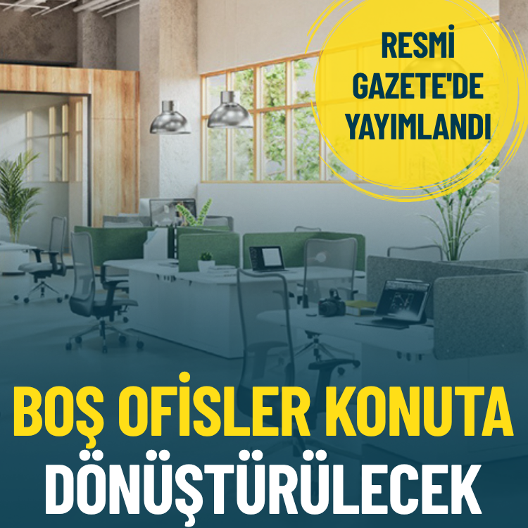 Konut üretimini artıracak adım Resmi Gazete'de yayımlandı: Boş ofisler konuta dönüştürülecek
