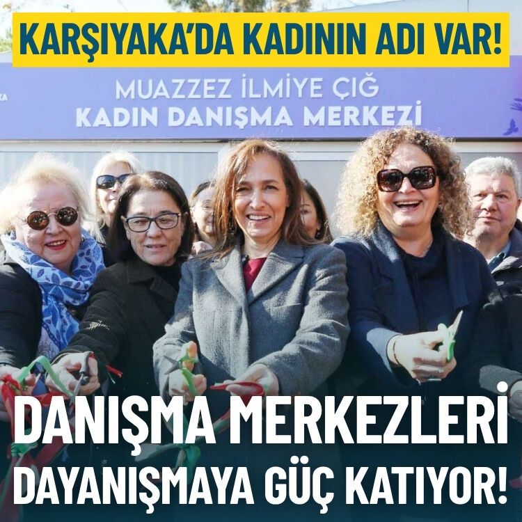 Karşıyaka’da kadının adı var: Danışma merkezleri dayanışmaya güç katıyor!