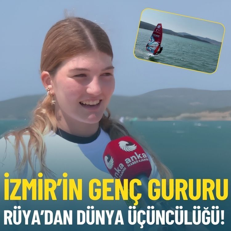 İzmir’in genç gururu Rüya’dan dünya üçüncülüğü