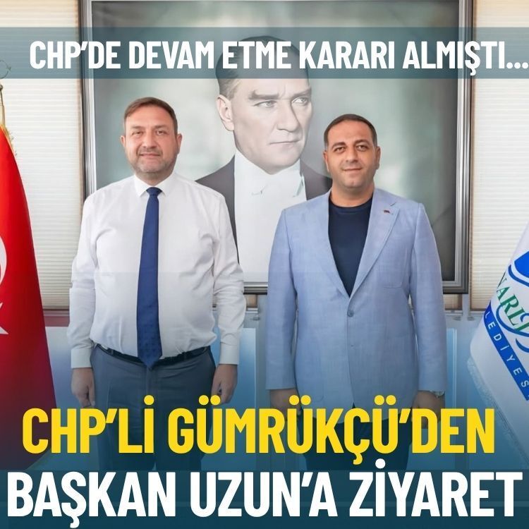 CHP’li Gümrükçü’den Başkan Uzun’a ziyaret