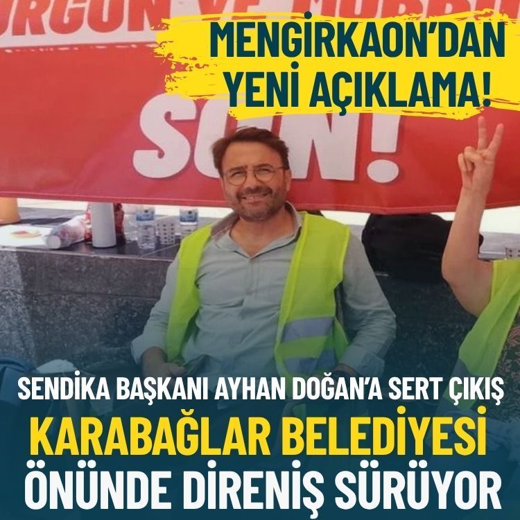 Karabağlar Belediyesi önünde direniş sürüyor: Mengirkaon’dan yeni açıklama
