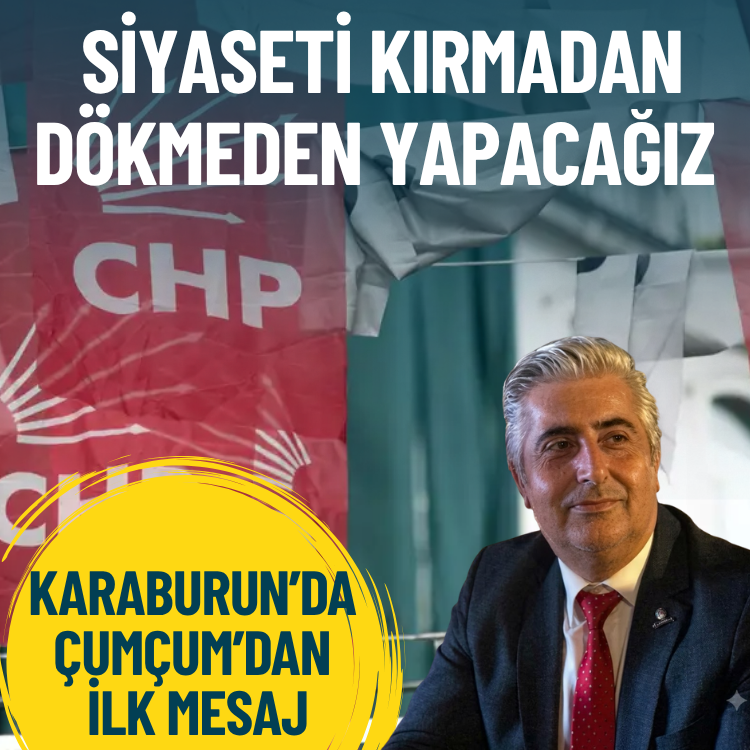 CHP Karaburun’da Çumçum’dan ilk mesaj: Siyaseti kırmadan dökmeden yapacağız