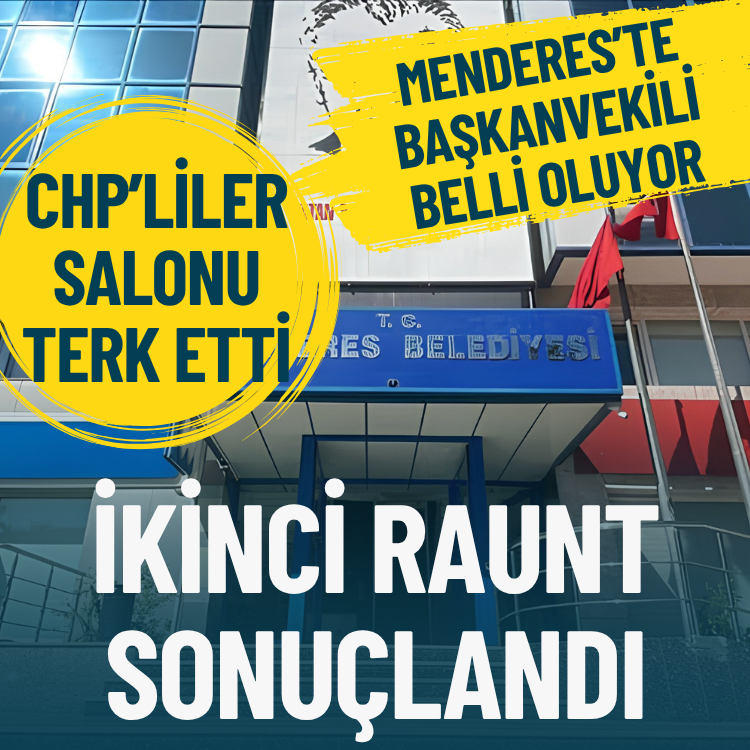 Menderes’te tartışmalı seçim: CHP'liler salonu terk etti