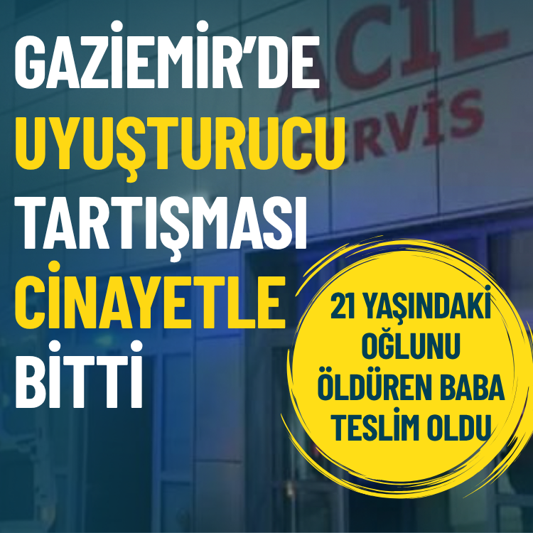 Gaziemir'de uyuşturucu tartışması cinayetle bitti