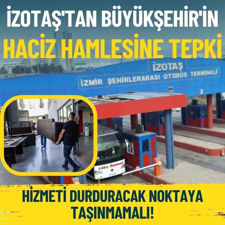 İZOTAŞ'tan Büyükşehir'in haciz hamlesine tepki: Hizmeti durduracak noktaya taşınmamalı!