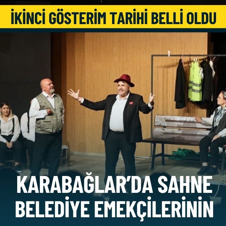 Karabağlar'da belediye emekçileri sahnede