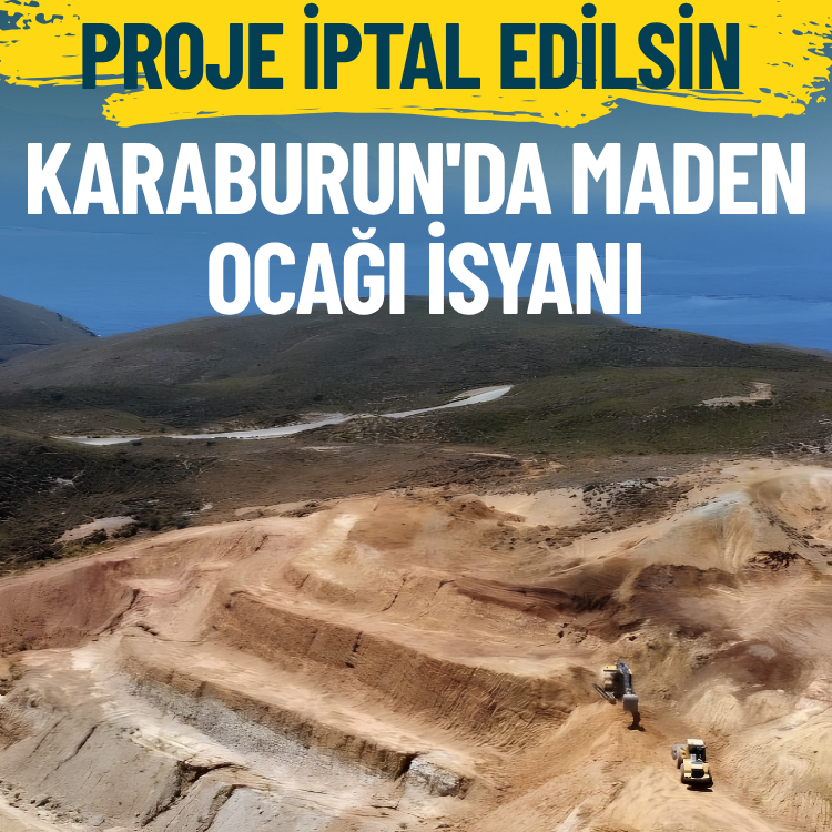 Karaburun'da seramik kili ocağına kapasite artışı tepkisi: Proje iptal edilsin