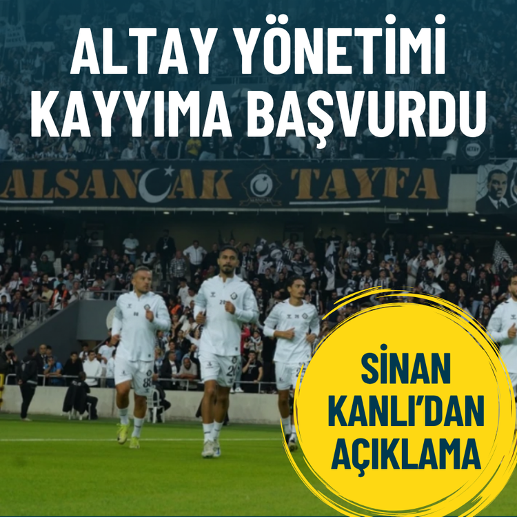 Altay yönetimi kayyıma başvurdu: Sinan Kanlı’dan açıklama