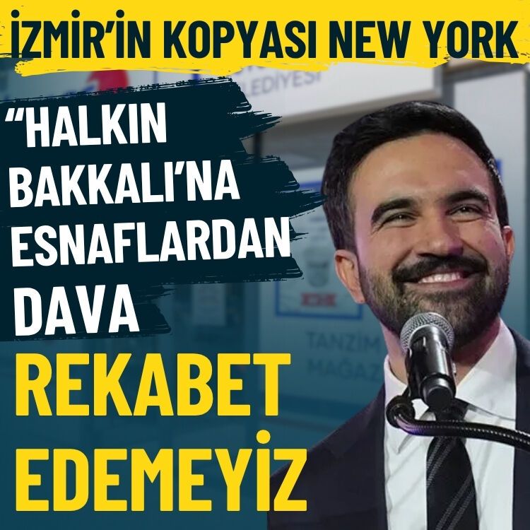 İzmir’in kopyası New York… “Halkın Bakkalı’na esnaflardan dava: Rekabet edemeyiz