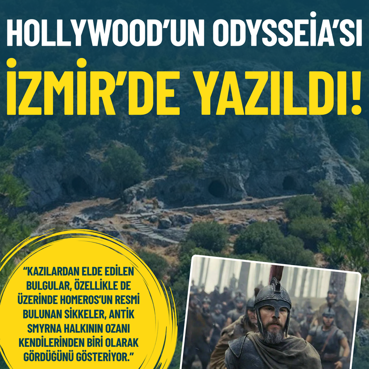 Hollywood’un Odysseia’sı İzmir’de yazıldı!