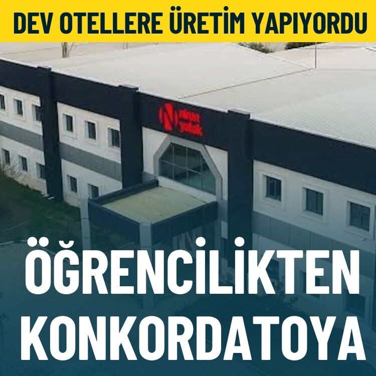 Dev otellere üretim yapıyordu… Öğrencilikten konkordatoya