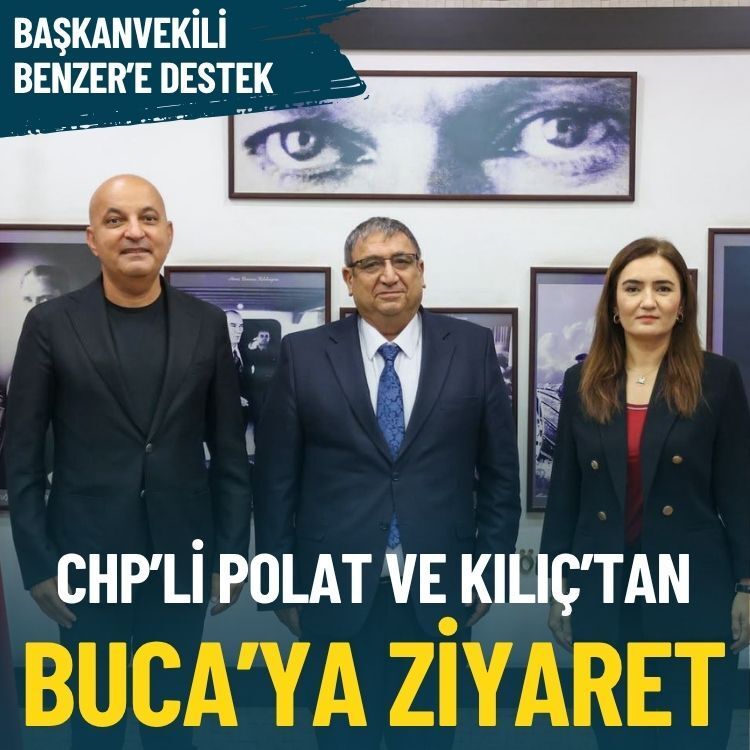 CHP’li Polat ve Kılıç’tan Buca’ya hayırlı olsun ziyareti