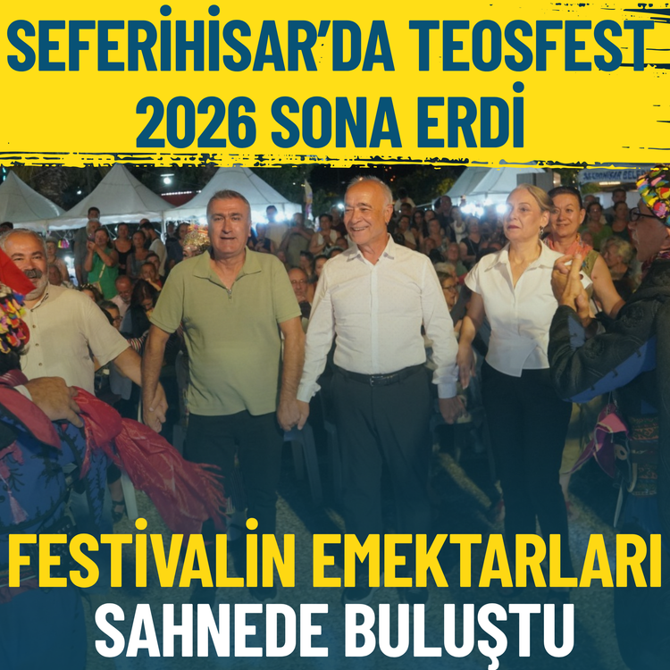 Seferihisar’da TeosFest 2026 sona erdi