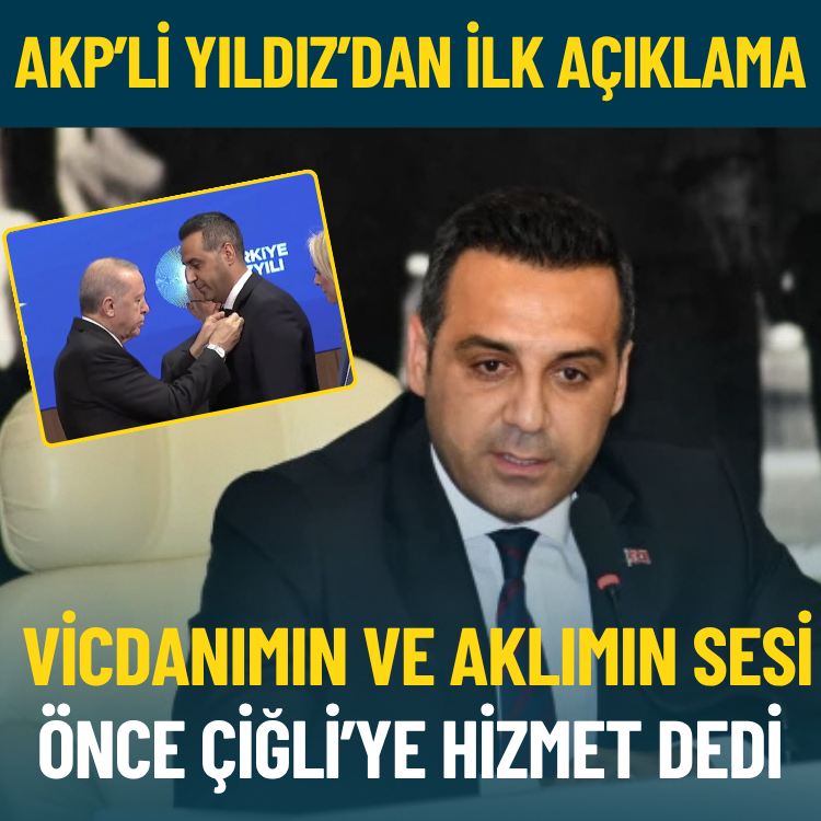 AKP’li Yıldız’dan ilk açıklama: Vicdanımın ve aklımın sesi önce Çiğli’ye hizmet dedi
