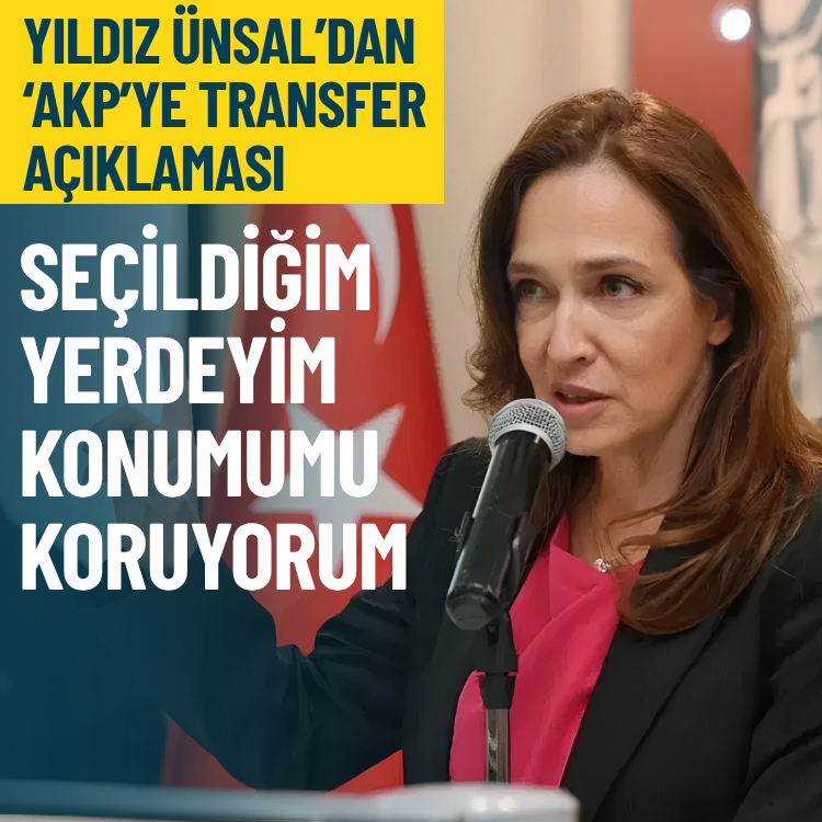 Yıldız Ünsal’dan ‘AKP’ye katılacak mısınız?’ sorusuna yanıt