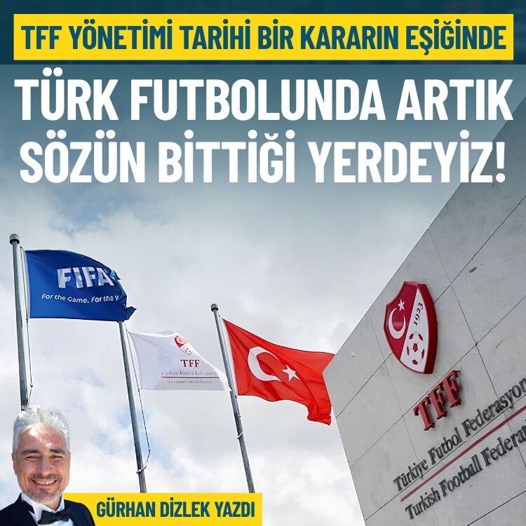 Türk futbolunda artık sözün bittiği yerdeyiz!