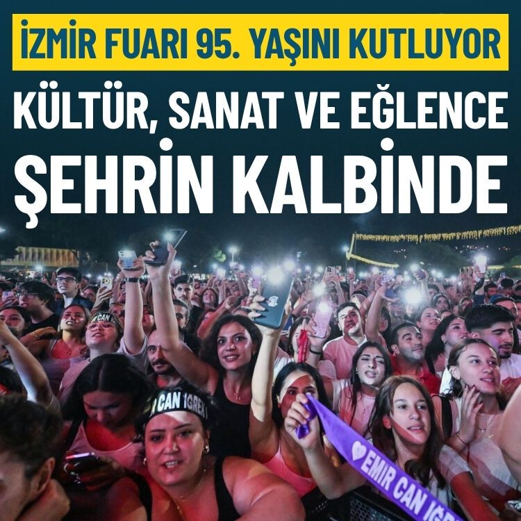 Fuar 95. yaşını kutluyor: Şehrin kalbinde kültür, sanat ve eğlence!