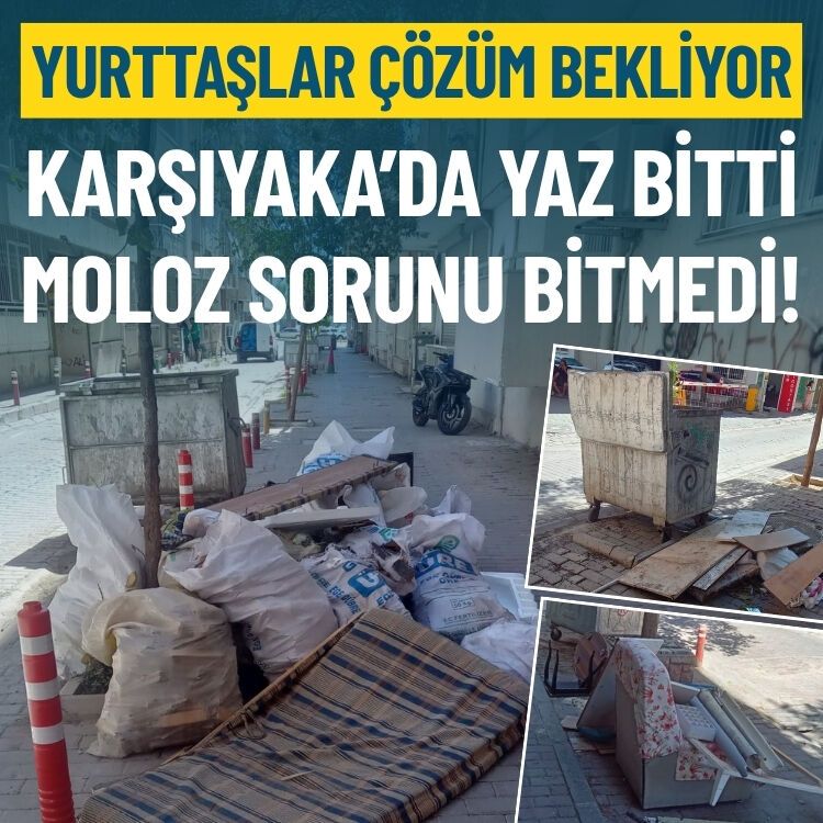 Karşıyaka’da yaz bitti, moloz sorunu bitmedi: Yurttaşlar çözüm bekliyor
