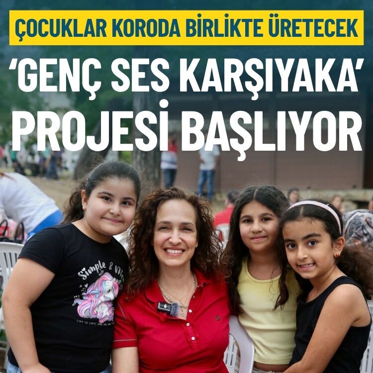 ‘Genç Ses Karşıyaka’ Projesi başlıyor: Çocuklar koroda birlikte üretecek