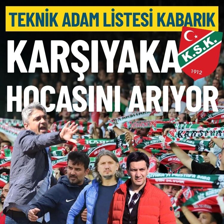 Karşıyaka yeni hocasını arıyor: Teknik adam listesi kabarık