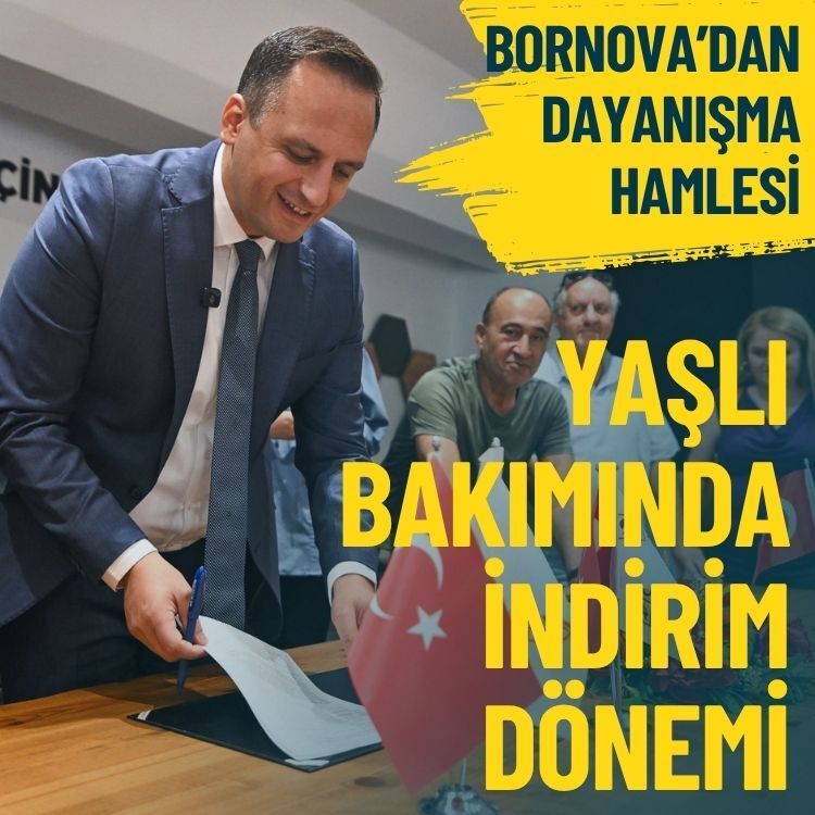 Bornova’dan dayanışma hamlesi: Yaşlı bakımında indirim dönemi