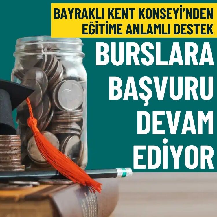 Bayraklı Kent Konseyi’nden eğitime anlamlı destek: Burs başvuruları devam ediyor