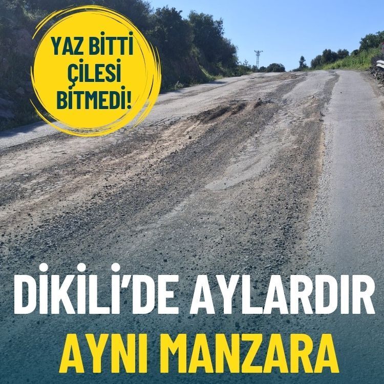 Yaz bitti, çilesi bitmedi! Dikili’de aylardır aynı manzara