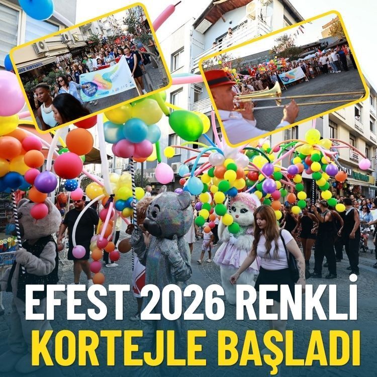 EFEST 2026 renkli kortejle başladı