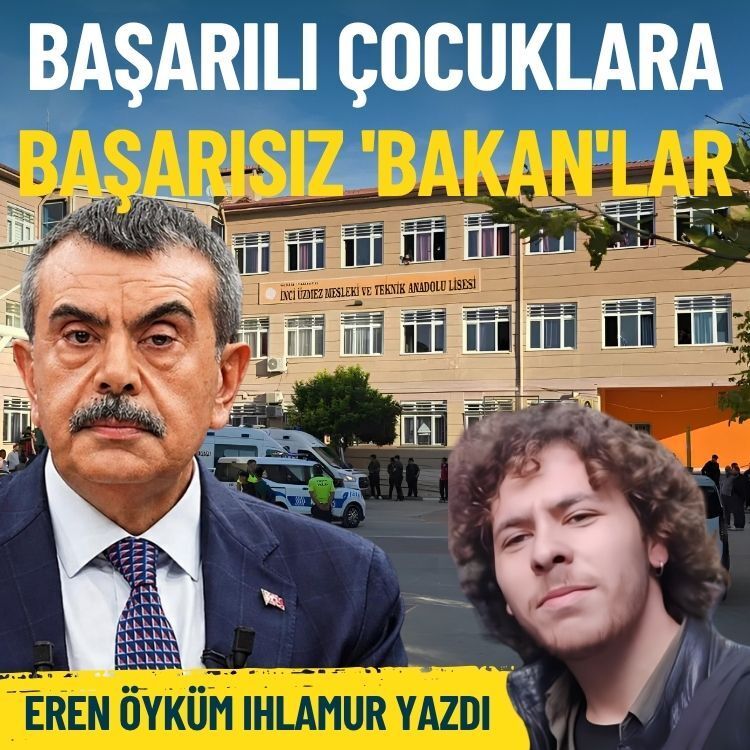 Başarılı çocuklara başarısız 'bakan'lar