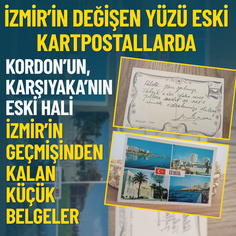 İzmir’in değişen yüzü eski kartpostallarda