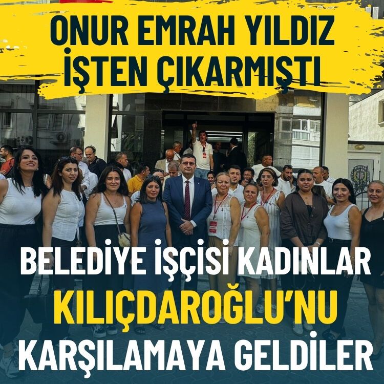 Onur Emrah Yıldız işten çıkarmıştı… Kılıçdaroğlu’nu karşılamaya geldiler