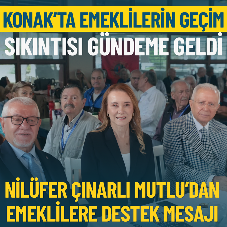 Konak’ta emeklilerin geçim sıkıntısı gündeme geldi