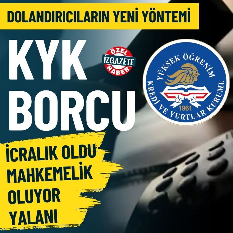 Dolandırıcıların yeni yöntemi… KYK borcu