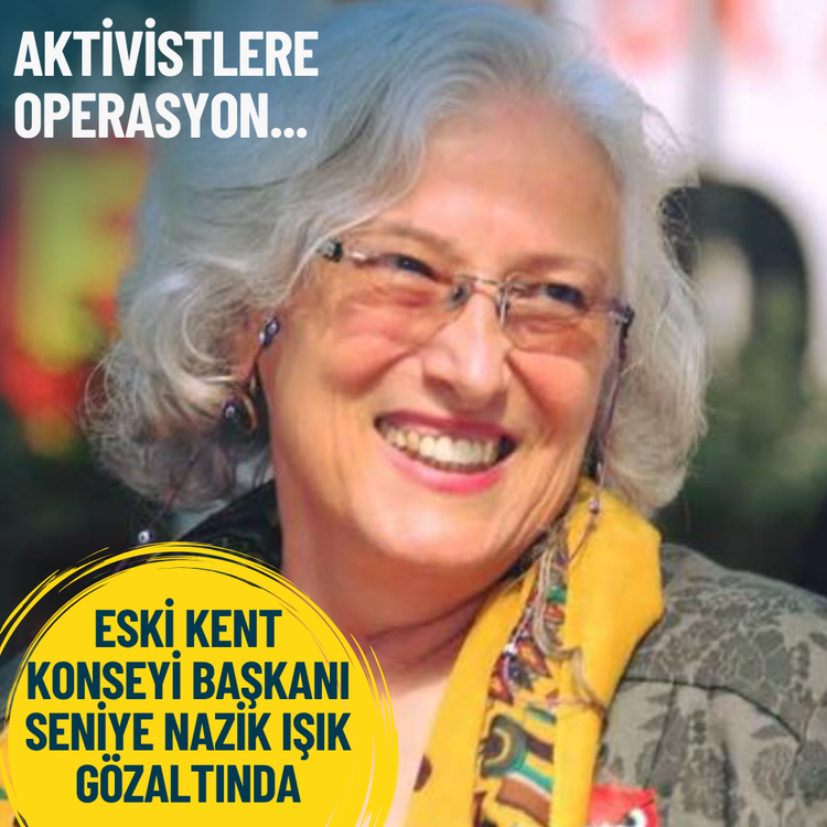 Aktivistlere operasyon... Eski kent konseyi başkanı Seniye Nazik Işık gözaltında