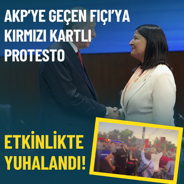AKP’ye geçen Fıçı’ya kırmızı kartlı protesto: Etkinlikte yuhalandı!