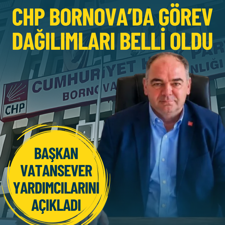 CHP Bornova’da görev dağılımları belli oldu