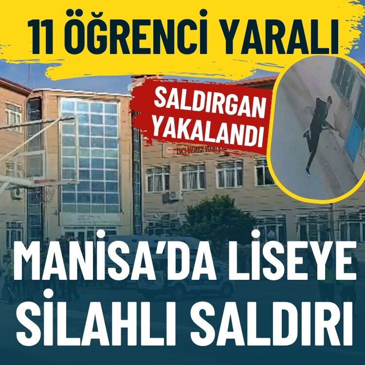 Turgutlu’da liseye silahlı saldırı: Yaralı öğrenciler var