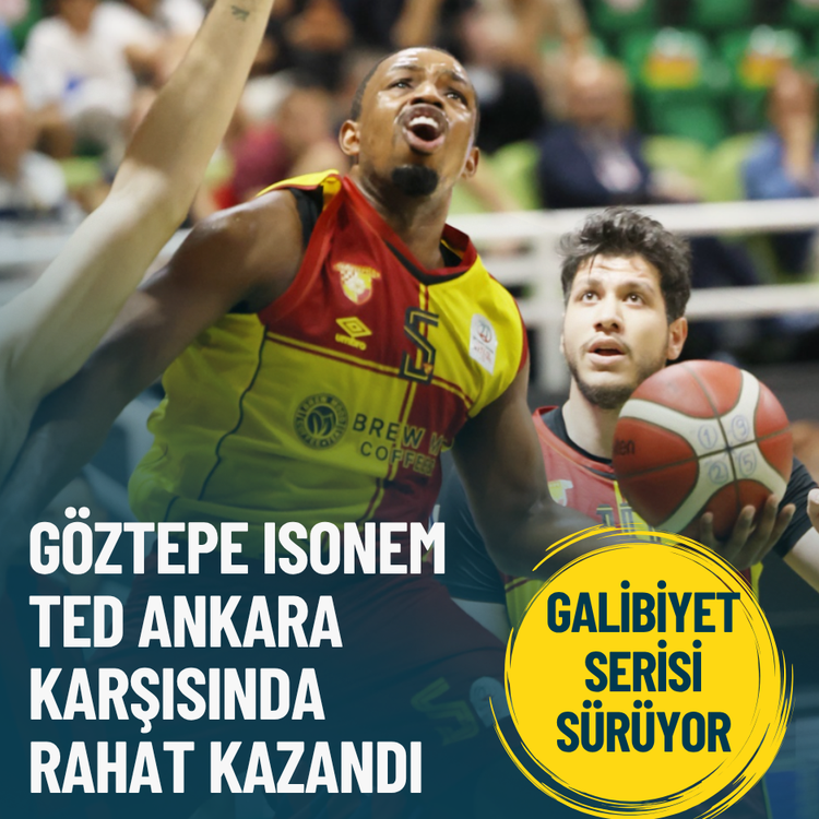 Göztepe Isonem Ted Ankara karşısında rahat kazandı: Galibiyet serisi sürüyor