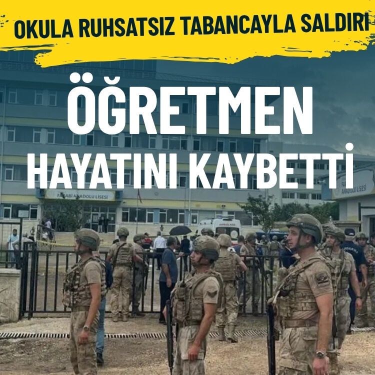 Osmaniye’de okula ruhsatsız tabancayla saldırı… Öğretmen hayatını kaybetti