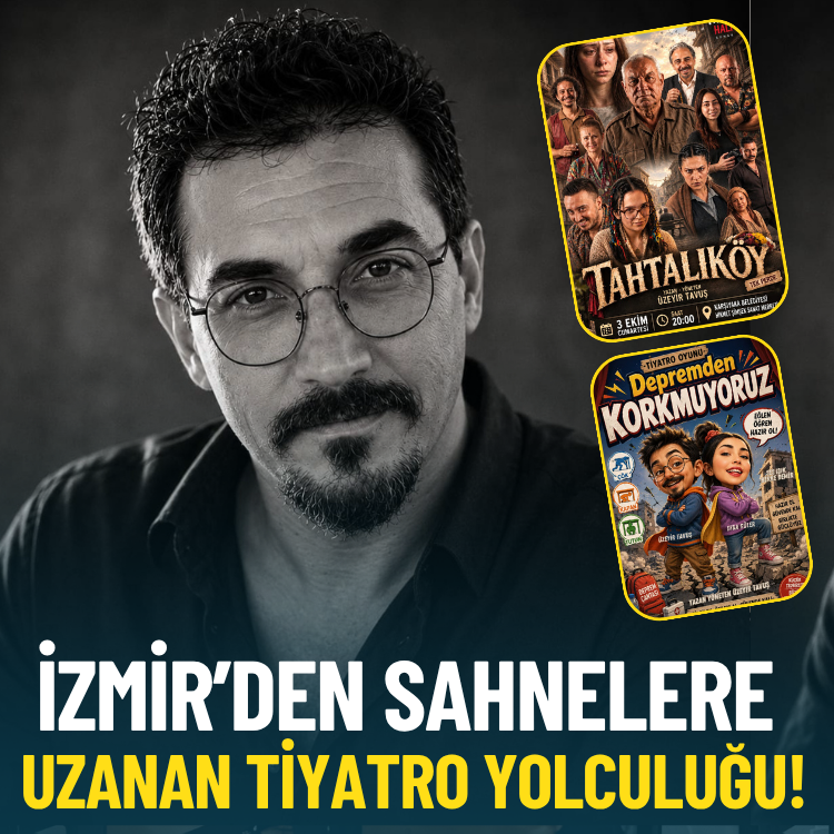İzmir’den sahnelere uzanan tiyatro yolculuğu!