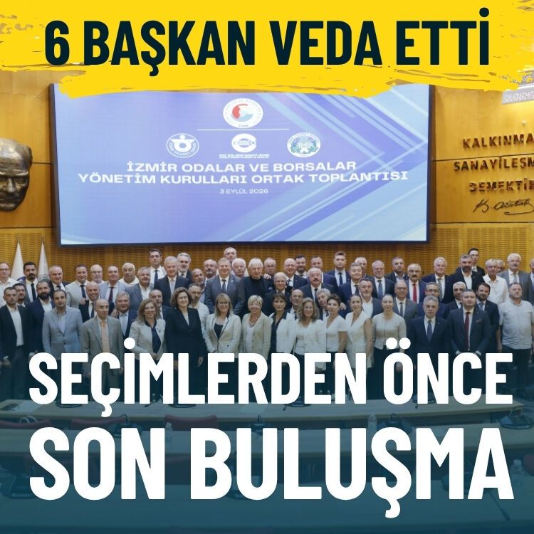 6 başkan veda etti… Seçimlerden önce son buluşma