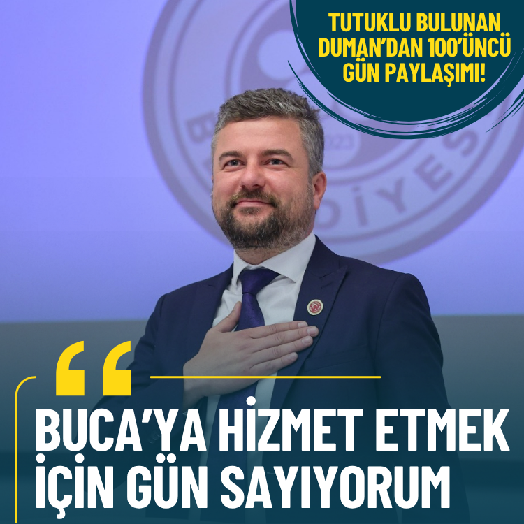 Tutuklu bulunan Duman’dan 100’üncü gün paylaşımı!